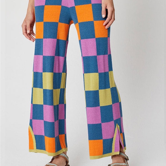 NWOT Checkerboard Pant: Tide Check - Backbeat - Picture 4 of 4